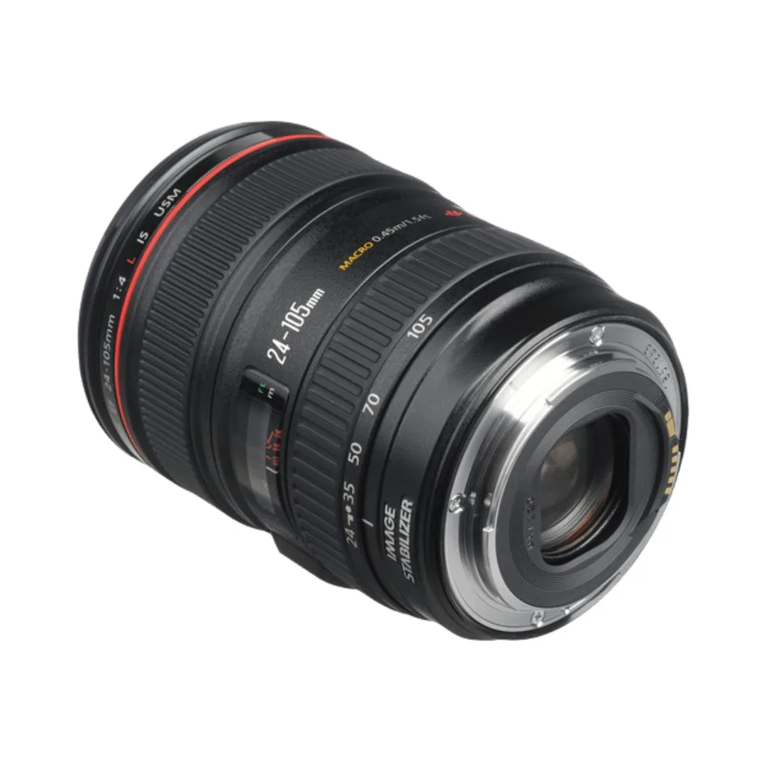Lente Canon EF 24-105MM F4 L IS USM — Aluguel em Locadora Fotográfica