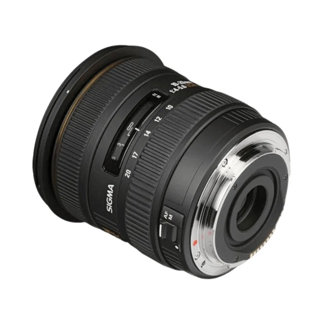 SIGMA 10-20mm F4-5.6 EX DCキヤノンEFマウント Lente Sigma 10-20MM F4-5.6 EX DC HSM para Canon — Aluguel em